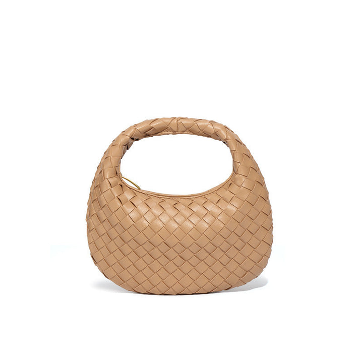 Anita - Woven Crescent Bag