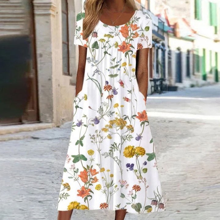 Bianca - Floral Boho Summer Dress