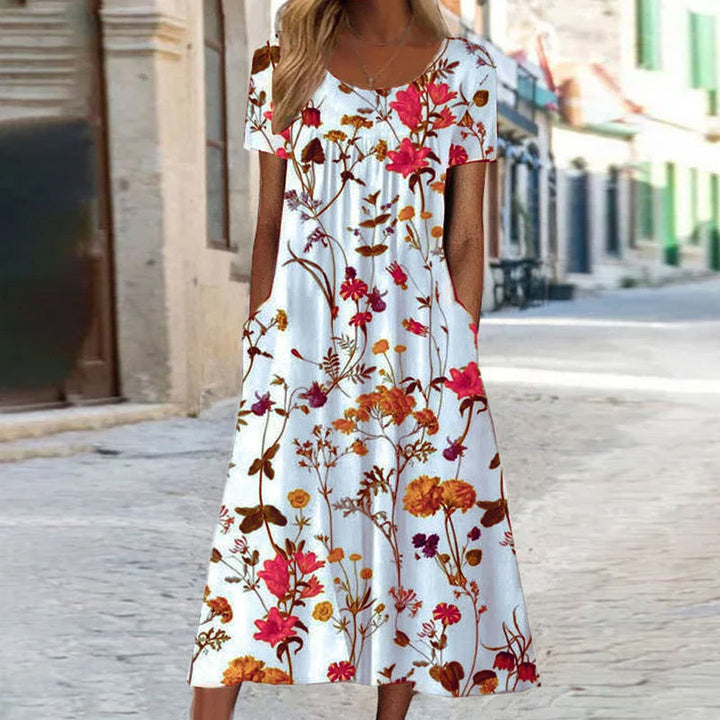 Bianca - Floral Boho Summer Dress