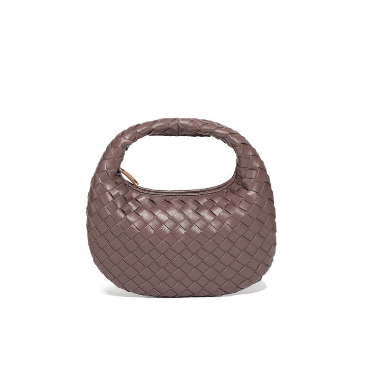 Anita - Woven Crescent Bag