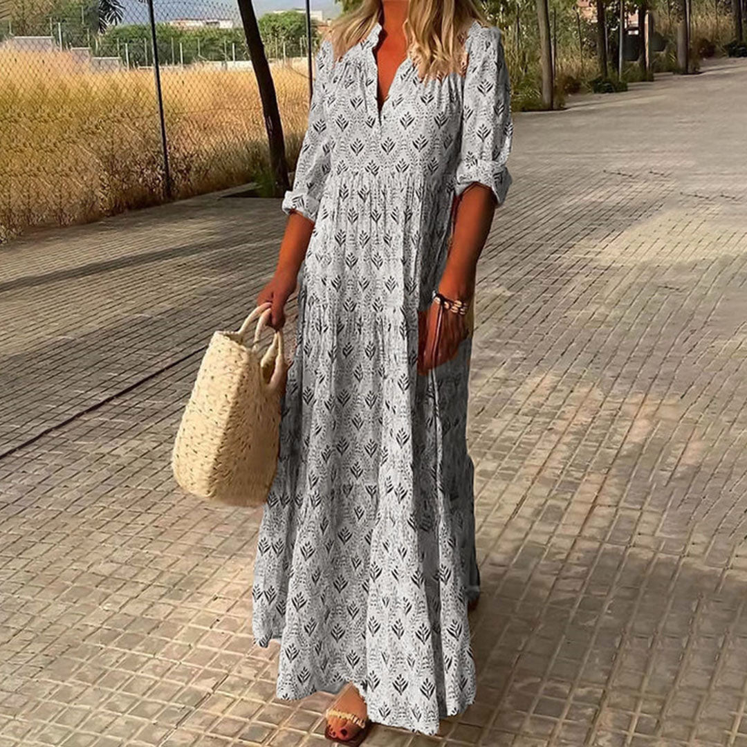 Sage - Free-Spirited Boho Dress