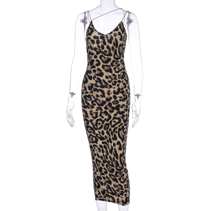 Savanna - Leopard Midi Dress