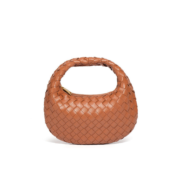 Anita - Woven Crescent Bag