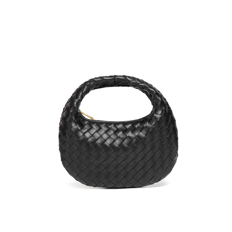 Anita - Woven Crescent Bag