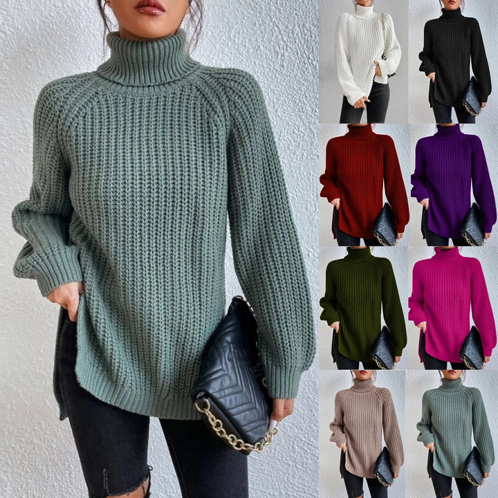 Zara - Cozy Cotton Turtleneck Sweater