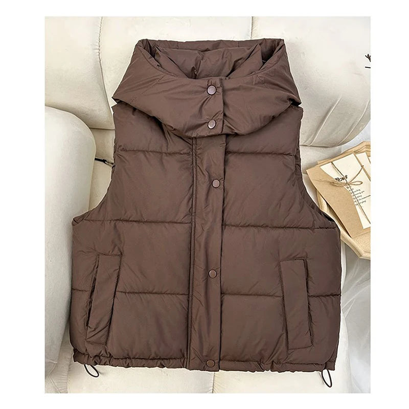 Heidi - Puffer Hooded Vest