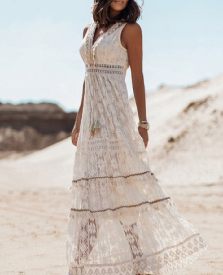 Elena - Trendy Boho Dress with Tummy Coverage