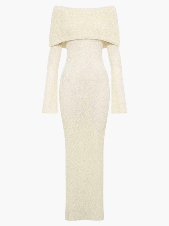 Aria - Ribbed Bouclé Dress