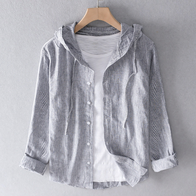 True - Summerset Linen Blouse