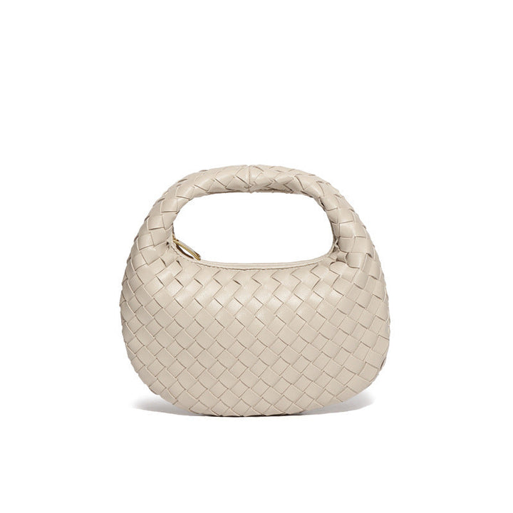 Anita - Woven Crescent Bag