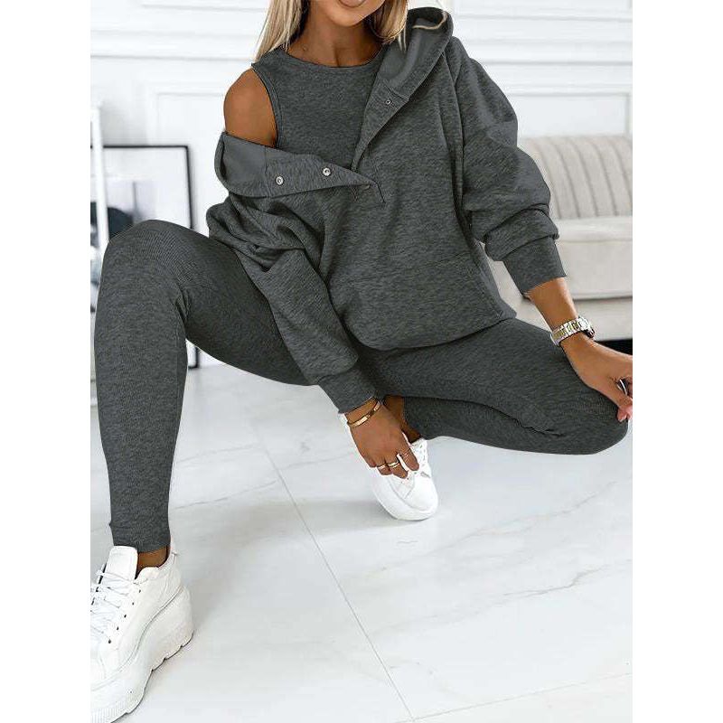 Leah - 3-Piece Hoodie Ensemble