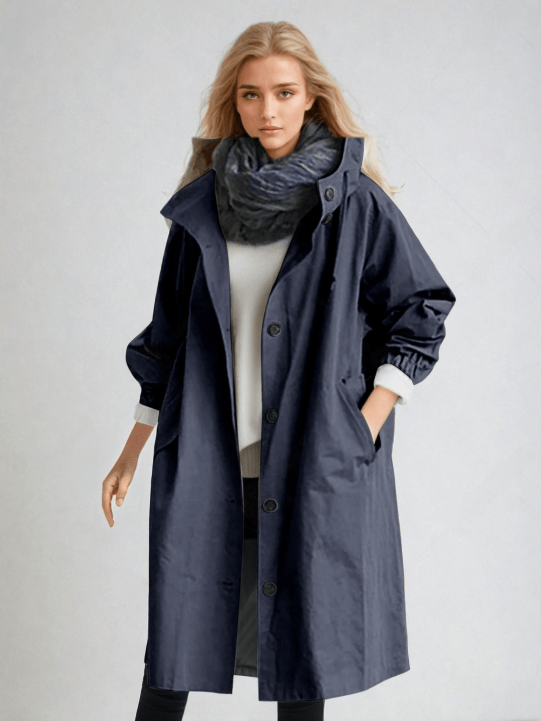 Fleur - Water Repellent Trench Coat